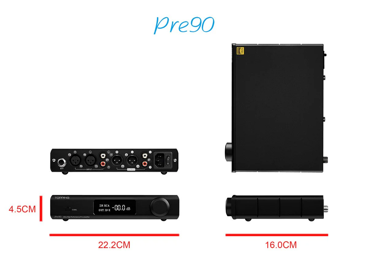 TOPPING PRE90 + EXT90 Preamp and Input Extender (Apos Certified) - Image 19