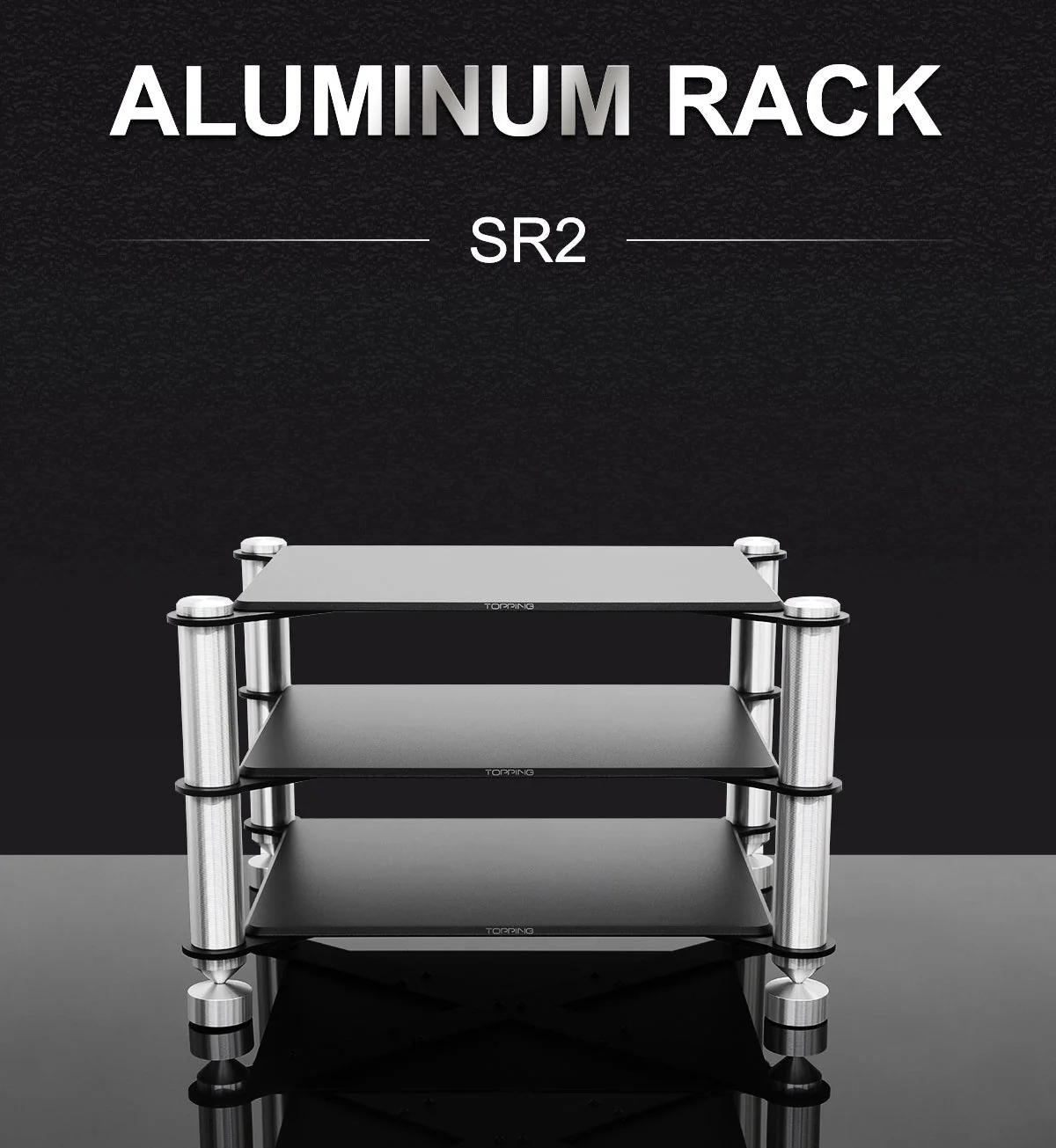 TOPPING SR2 Aluminum Rack (Apos Certified) - Image 3