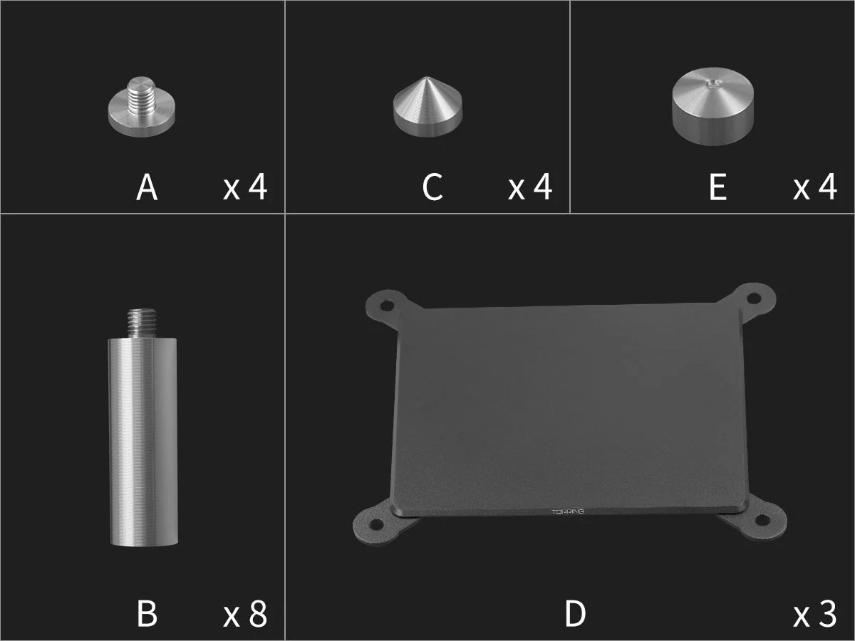 TOPPING SR2 Aluminum Rack (Apos Certified) - Image 4