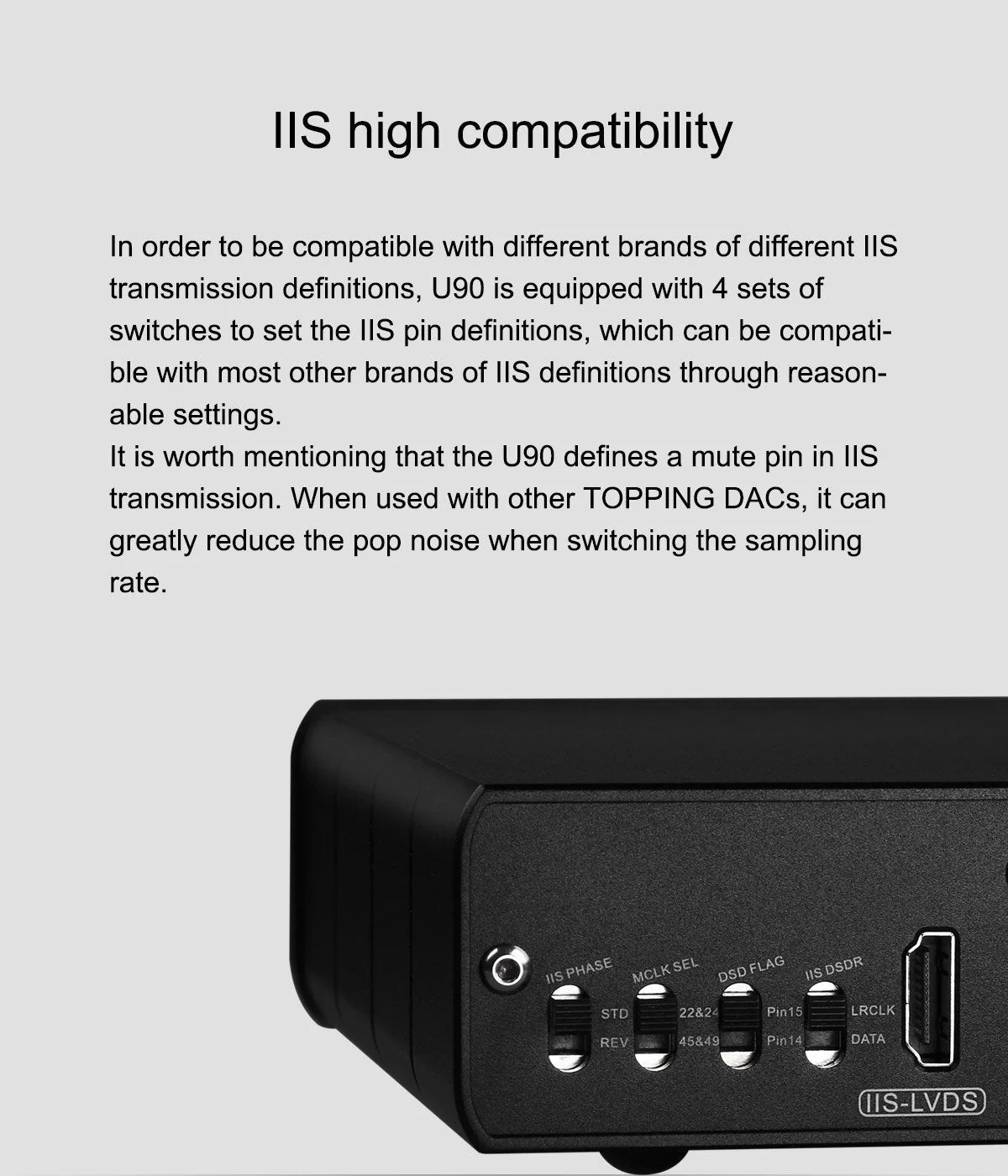 TOPPING U90 USB Bridge (Apos Certified) - Image 6