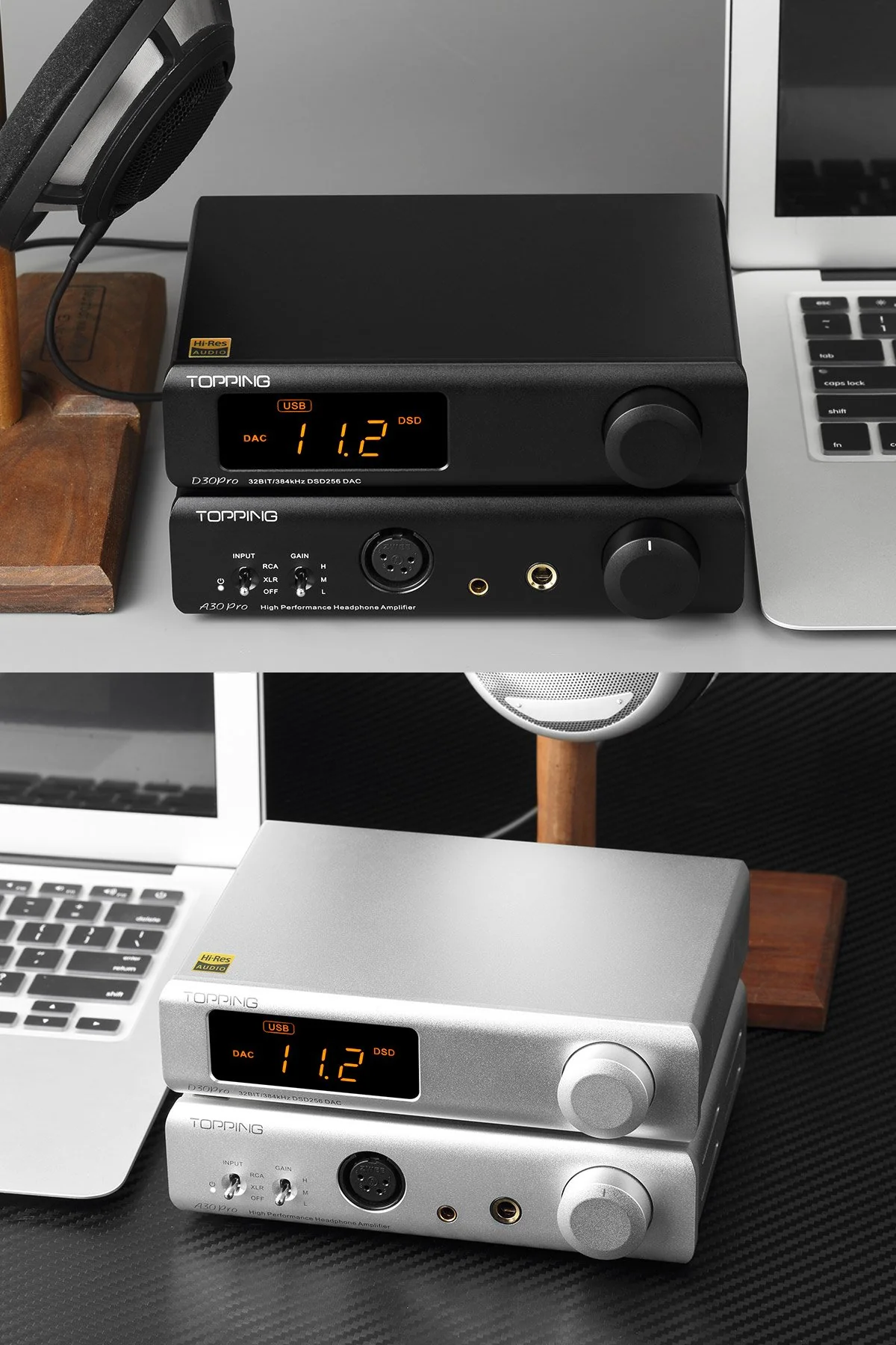 TOPPING A30 Pro Desktop Headphone Amp (Apos Certified) - Image 16
