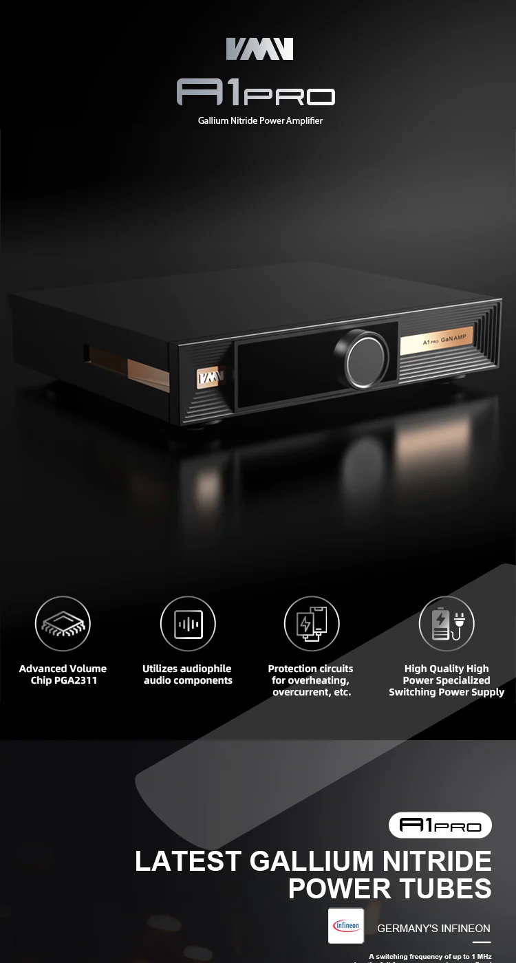 VMV A1 PRO Gallium Nitride Power Amp - Image 3