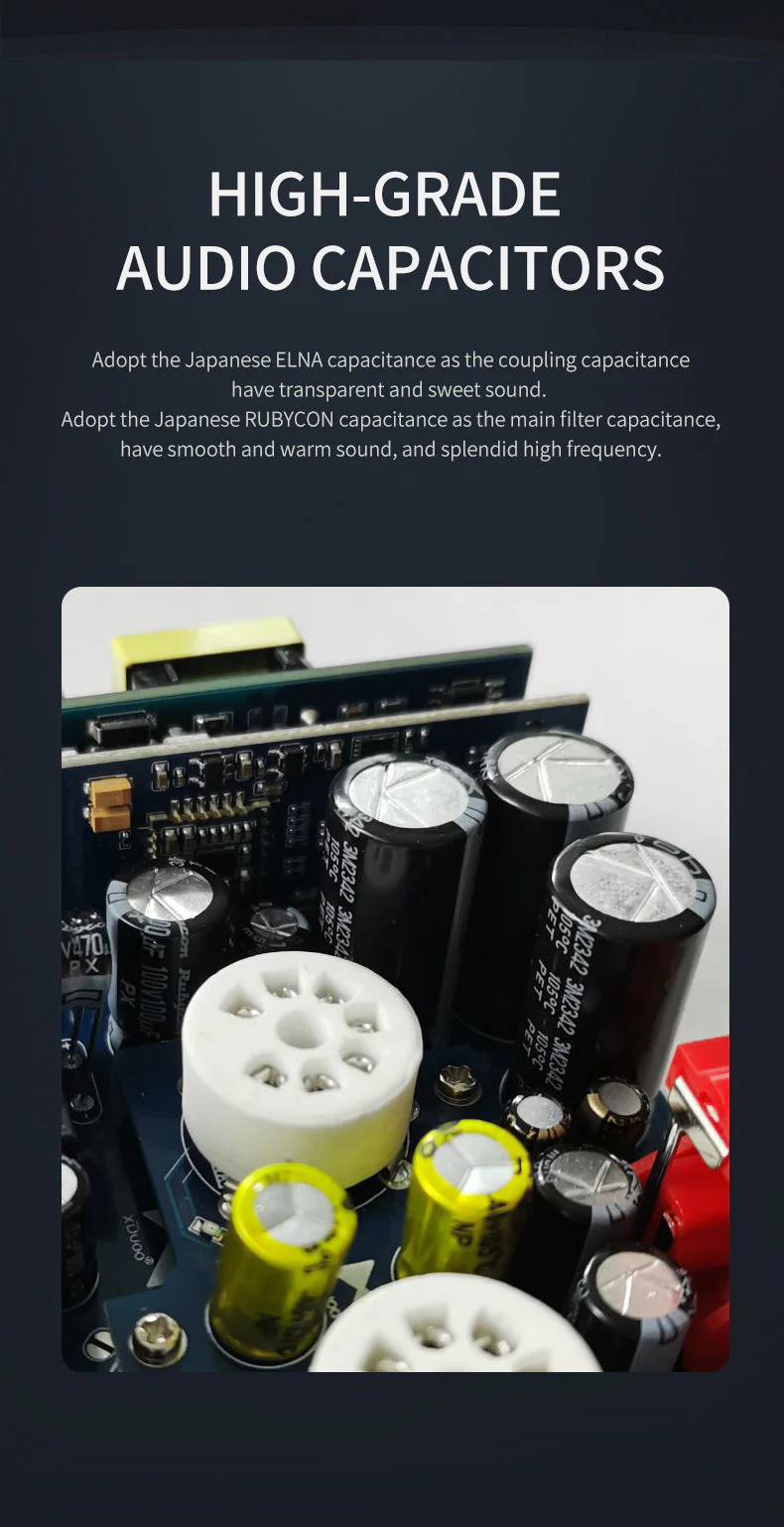 xDuoo MH-02 USB DAC & Tube Headphone Amplifier - Image 13