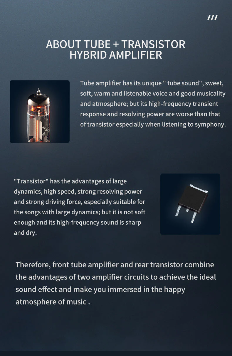 xDuoo MH-02 USB DAC & Tube Headphone Amplifier - Image 4