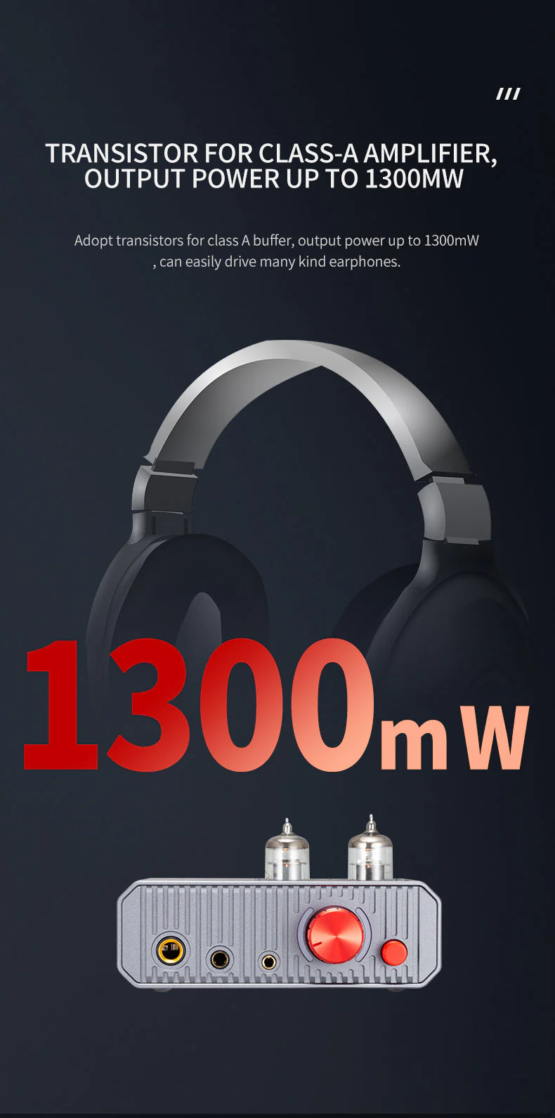 xDuoo MH-02 USB DAC & Tube Headphone Amplifier - Image 9