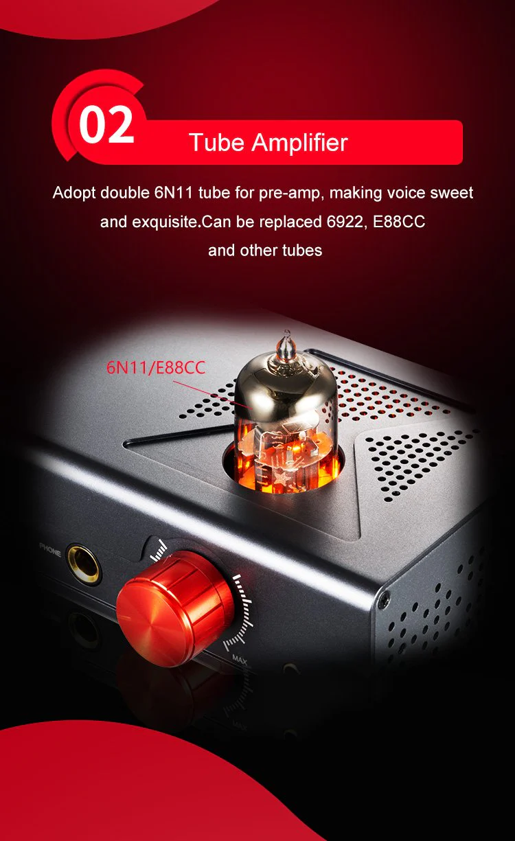 xDuoo MT-601 Tube Class-A Headphone Amplifier (Apos Certified) - Image 5