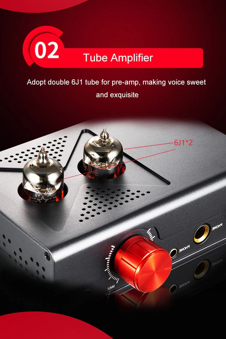 xDuoo MT-602 Tube Class-A Headphone Amplifier (Apos Certified) - Image 5