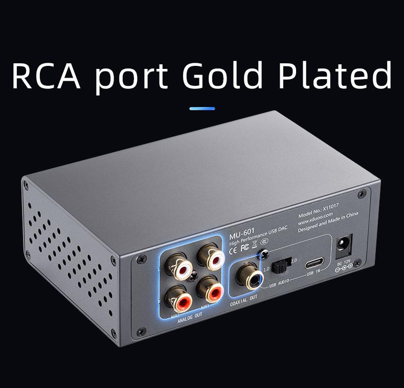xDuoo MU-601 Desktop DAC (Apos Certified) - Image 9
