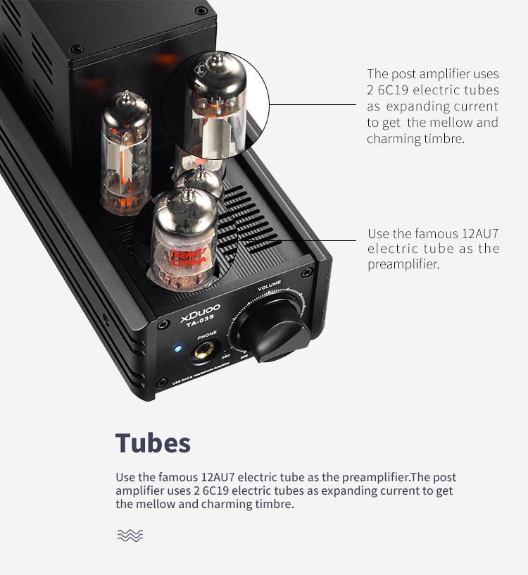 xDuoo TA-03S Tube DAC/Amp (Apos Certified) - Image 8