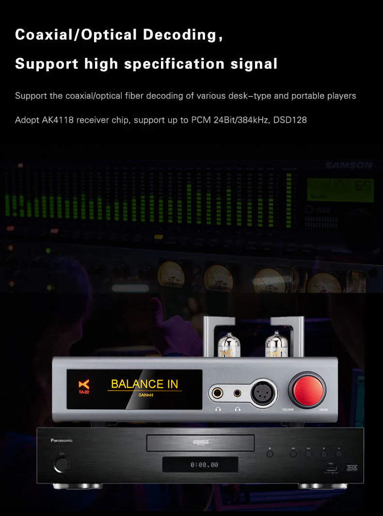 xDuoo TA-22 DAC/Tube Amp (Apos Certified) - Image 7