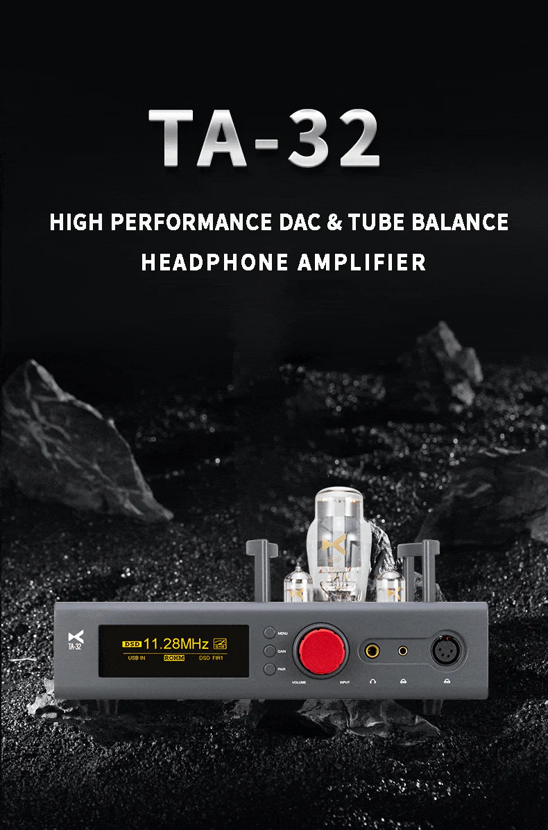 xDuoo TA-32 High-performance DAC & Balanced Tube Class-A Headphone Amplifier - Image 3