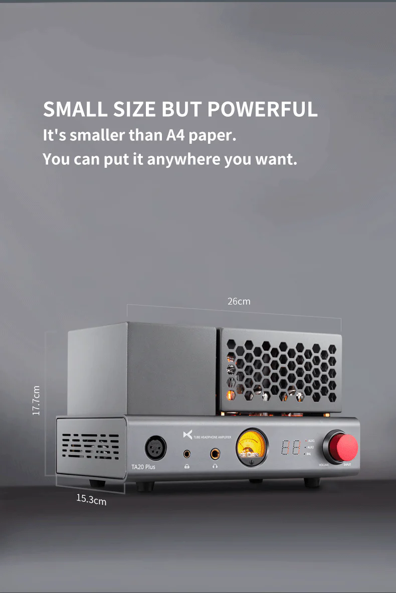 xDuoo TA-20 Plus Balanced Tube Headphone Amplifier (Apos Certified) - Image 12