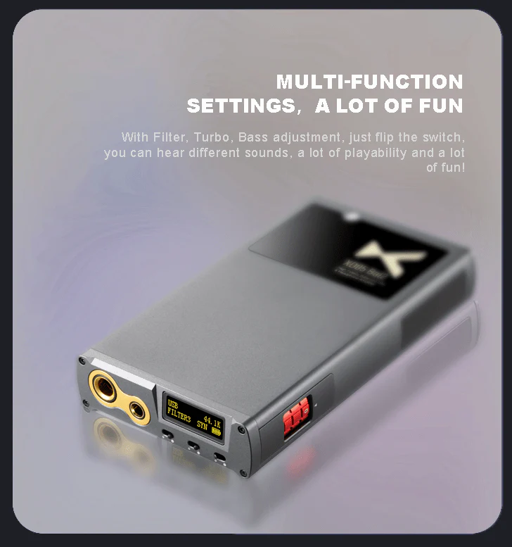 xDuoo XD05 BAL2 Portable HiFi Balanced DAC and Headphone Amplifier (Apos Certified) - Image 11