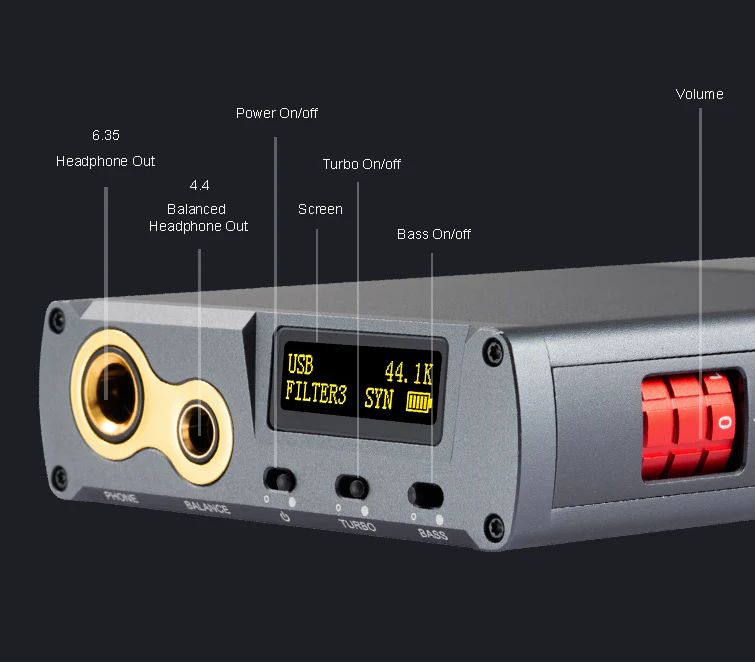 xDuoo XD05 BAL2 Portable HiFi Balanced DAC and Headphone Amplifier (Apos Certified) - Image 17