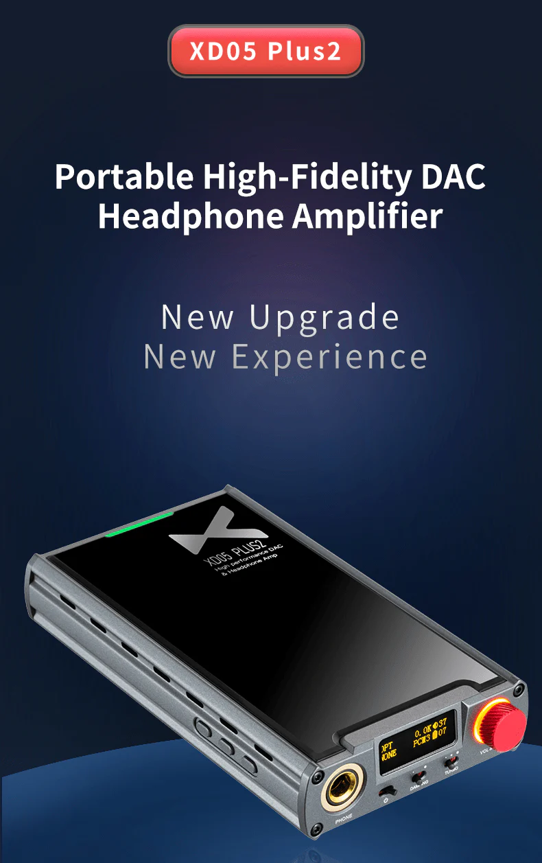 xDuoo XD05 Plus2 Portable HIFI DAC/Amp (Apos Certified) - Image 3