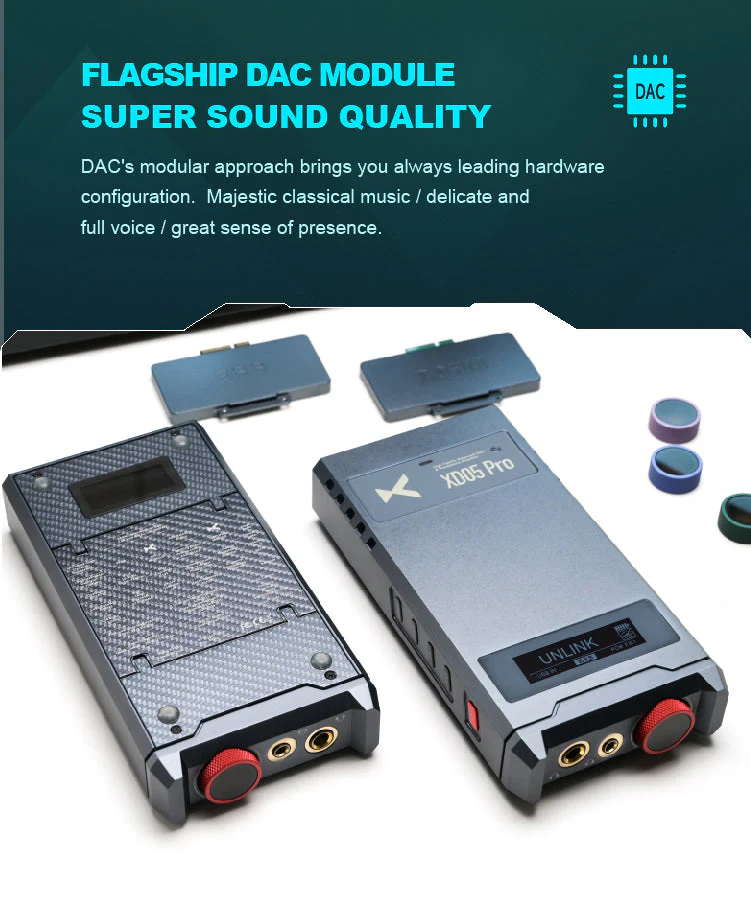 xDuoo XD05 Pro (XD05Pro) Hard Nucleus Modular DAC/Amp (Apos Certified) - Image 14