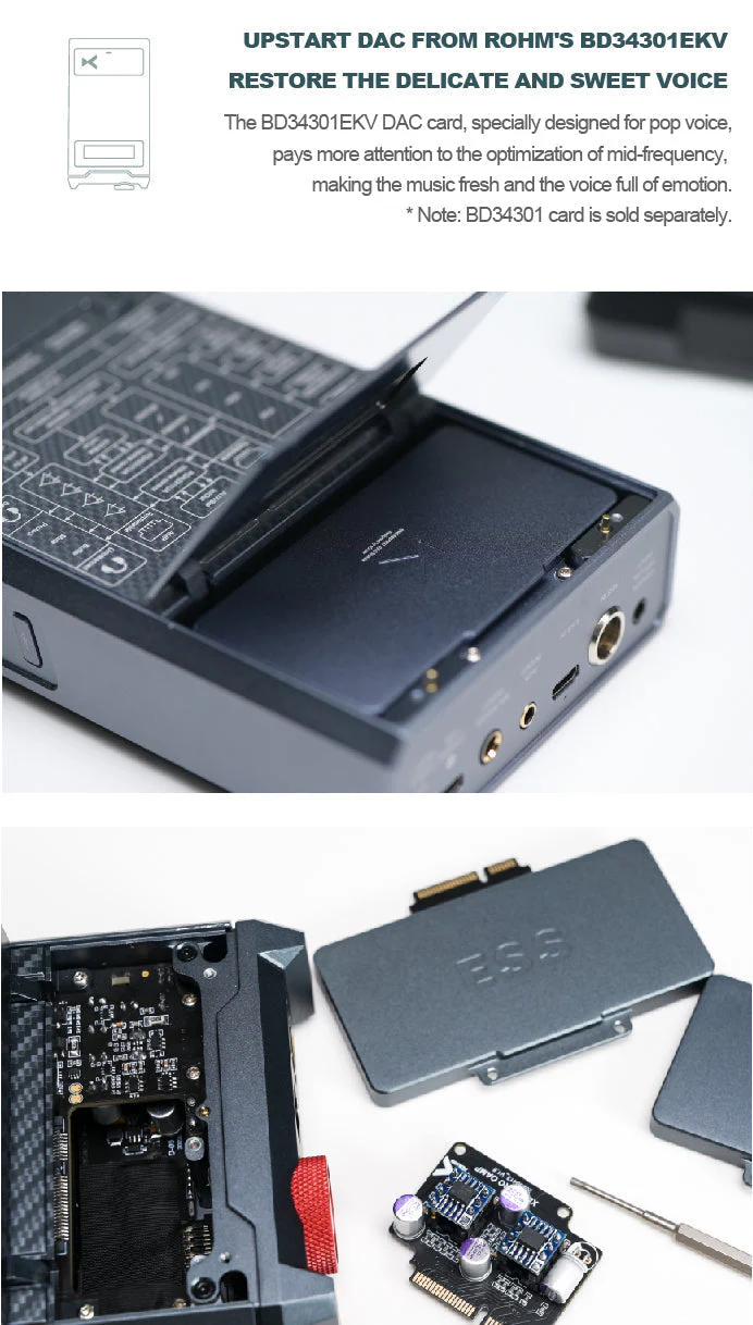 xDuoo XD05 Pro (XD05Pro) Hard Nucleus Modular DAC/Amp (Apos Certified) - Image 15