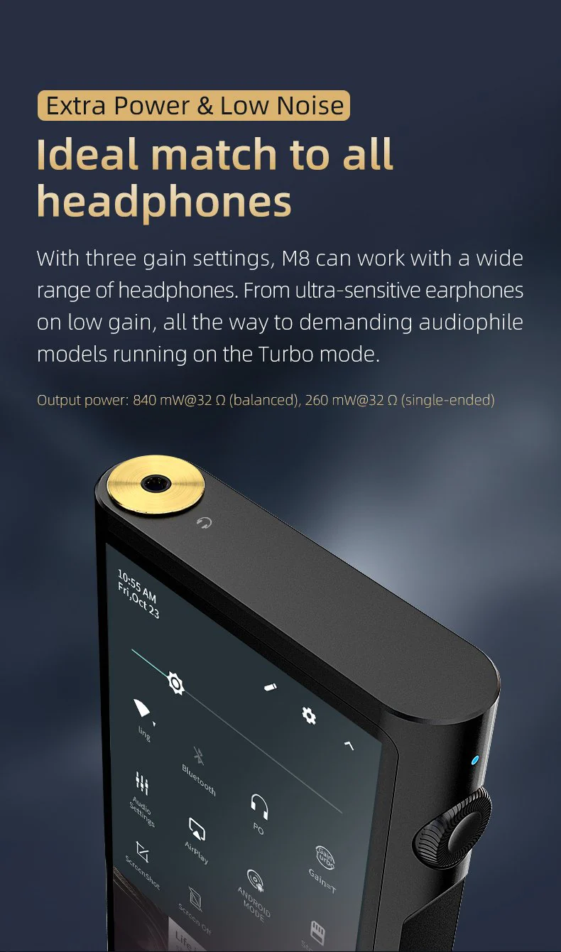 Shanling M8 Digital Audio Player (Apos Specials) - Image 14