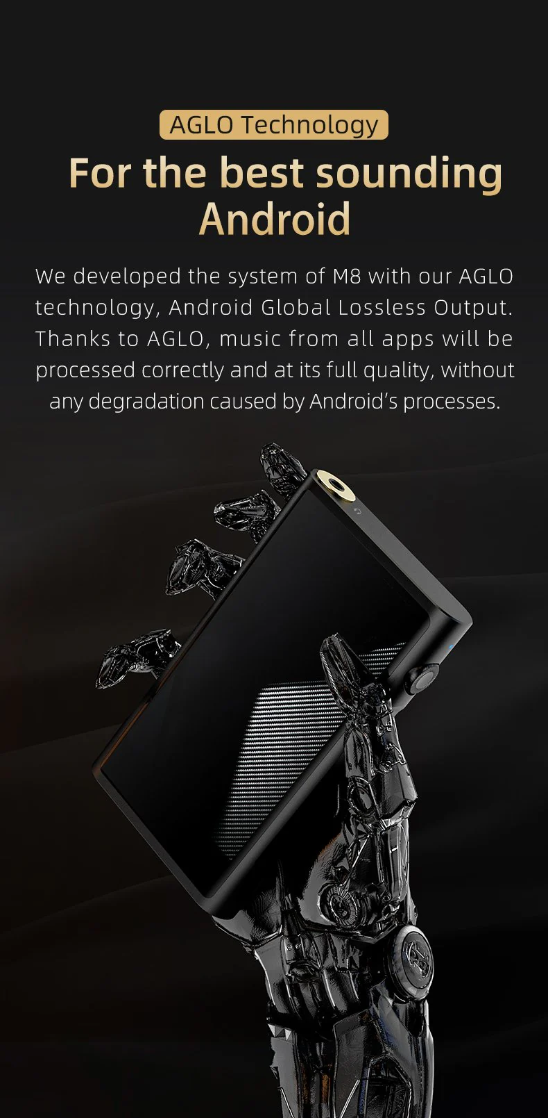 Shanling M8 Digital Audio Player (Apos Specials) - Image 4