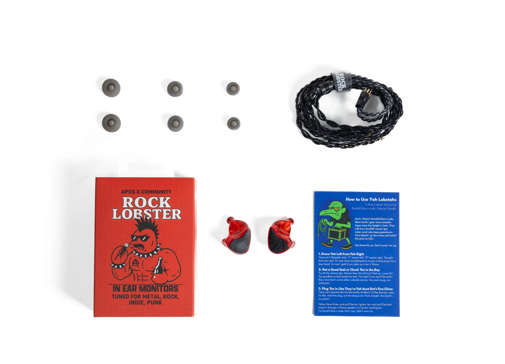 Apos x Community Rock Lobster IEMs - Image 29
