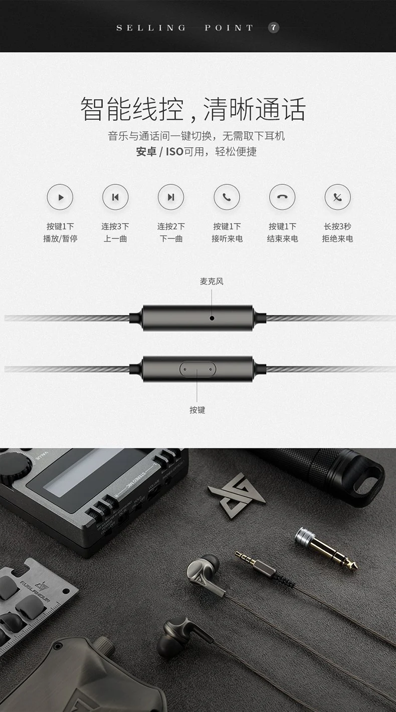 AuGlamour F200 In-Ear Monitor (IEM) Earphones - Image 7