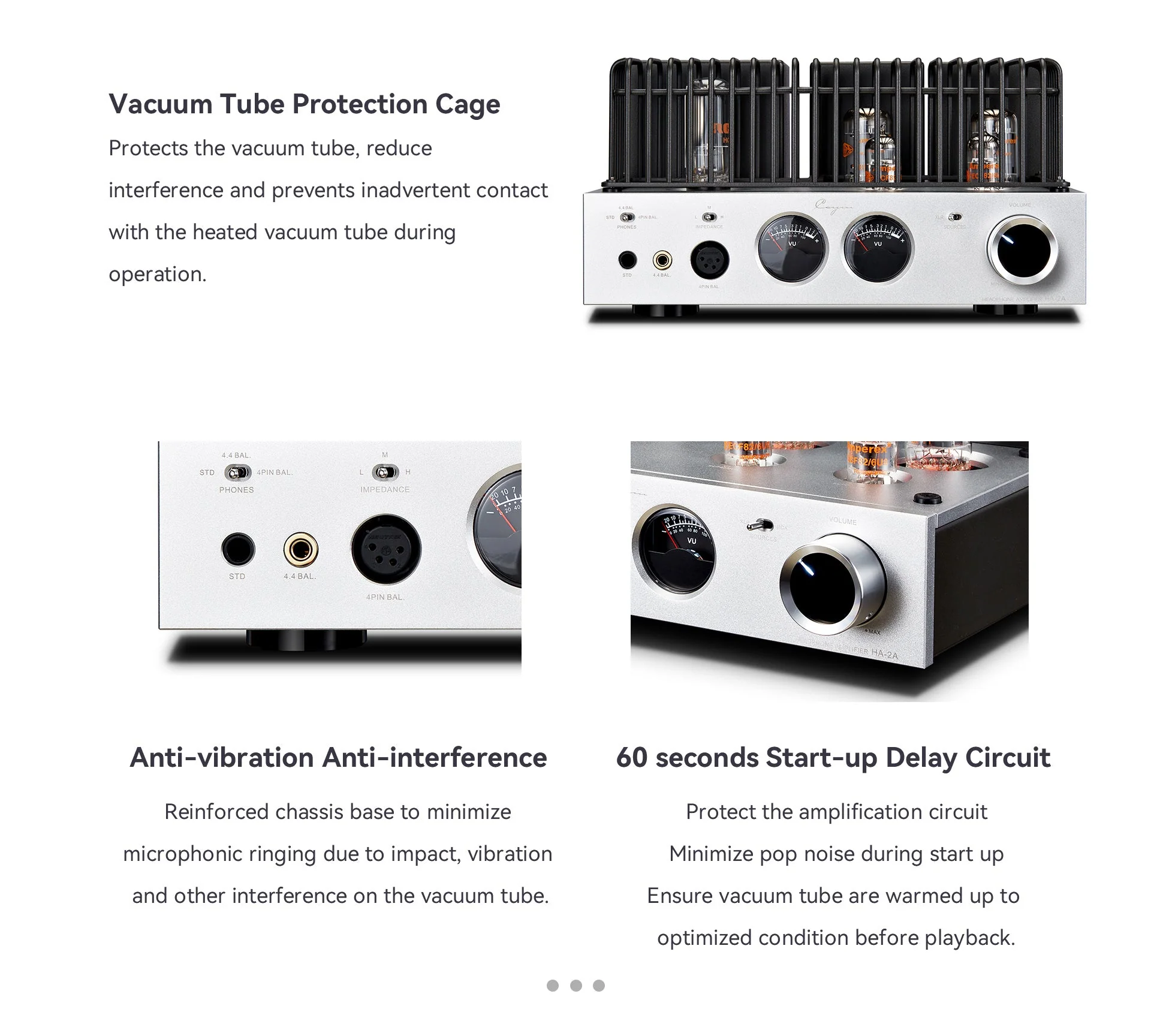 Cayin HA-2A Desktop Tube Headphone Amplifier - Image 12