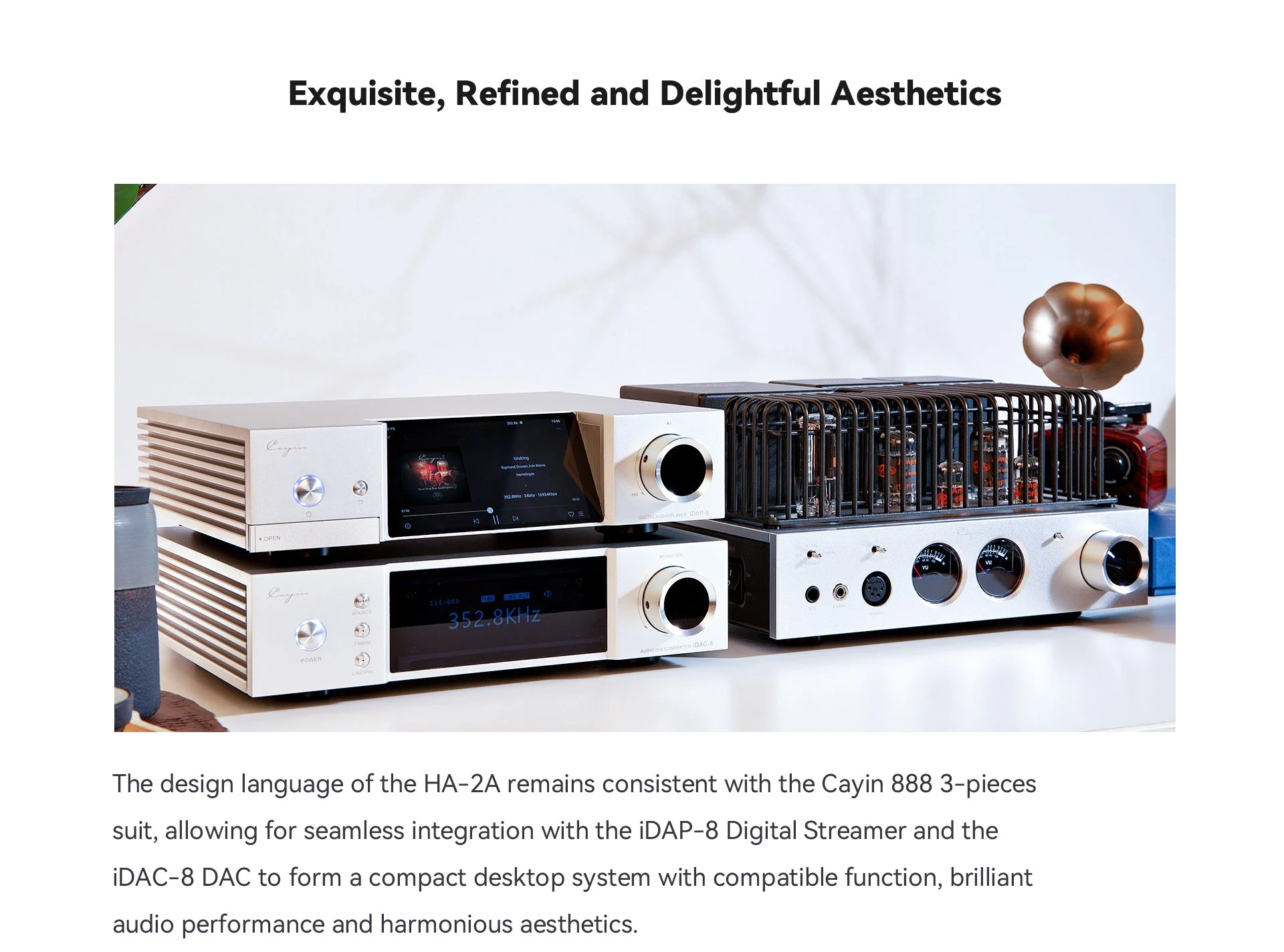 Cayin HA-2A Desktop Tube Headphone Amplifier - Image 9