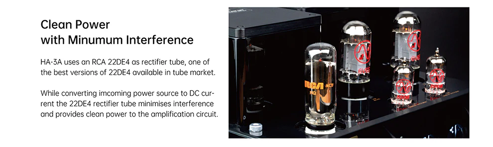 Cayin HA-3A Desktop Tube Headphone Amplifier - Image 3