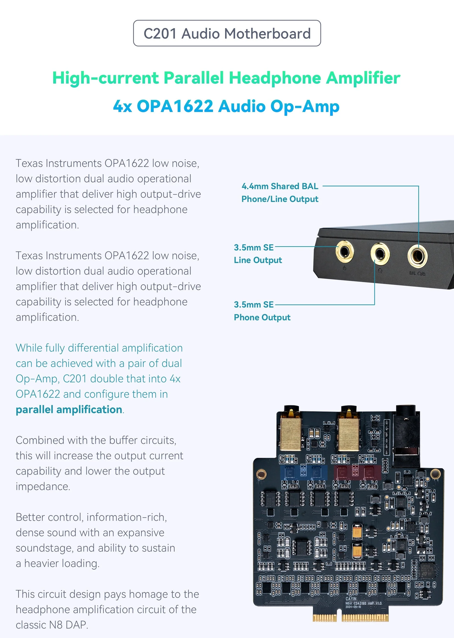Cayin N6iii Digital Audio Player - Image 19