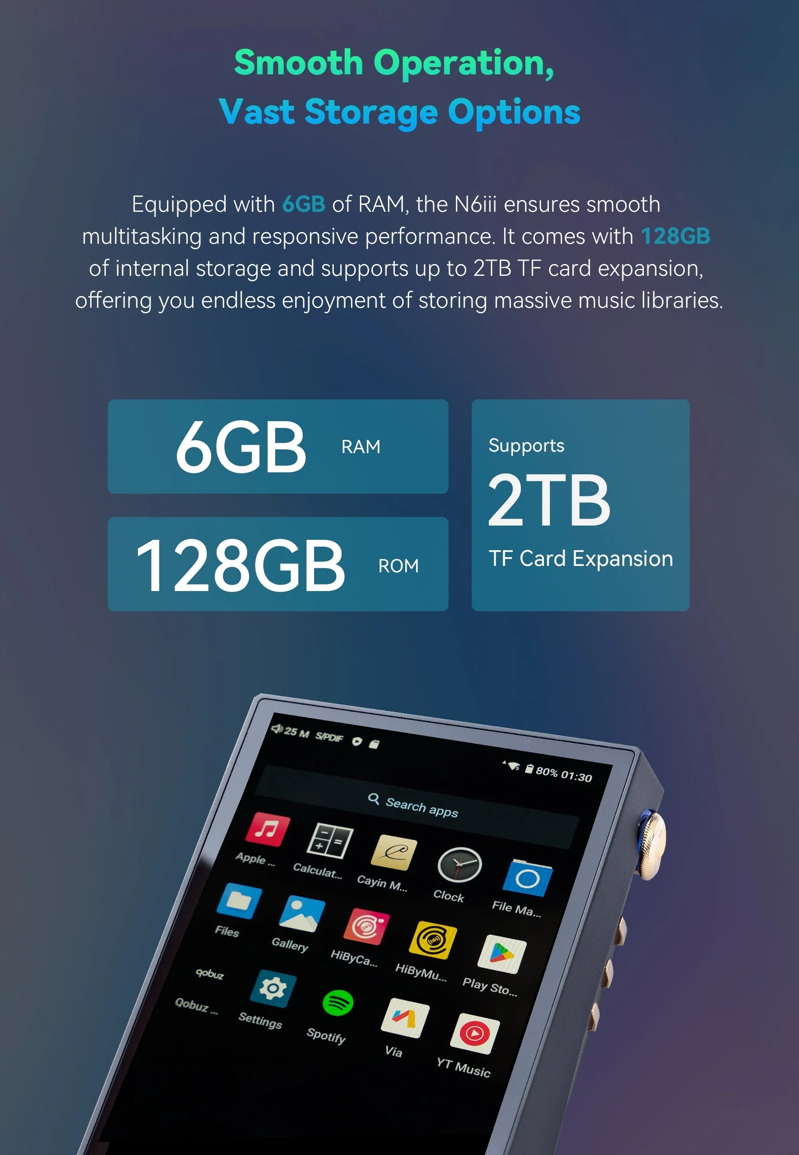 Cayin N6iii Digital Audio Player - Image 7