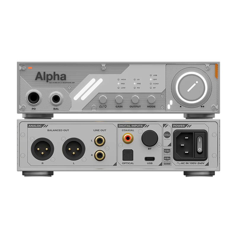 D&A Alpha Hi-Res DAC & Headphone Amp - Image 24