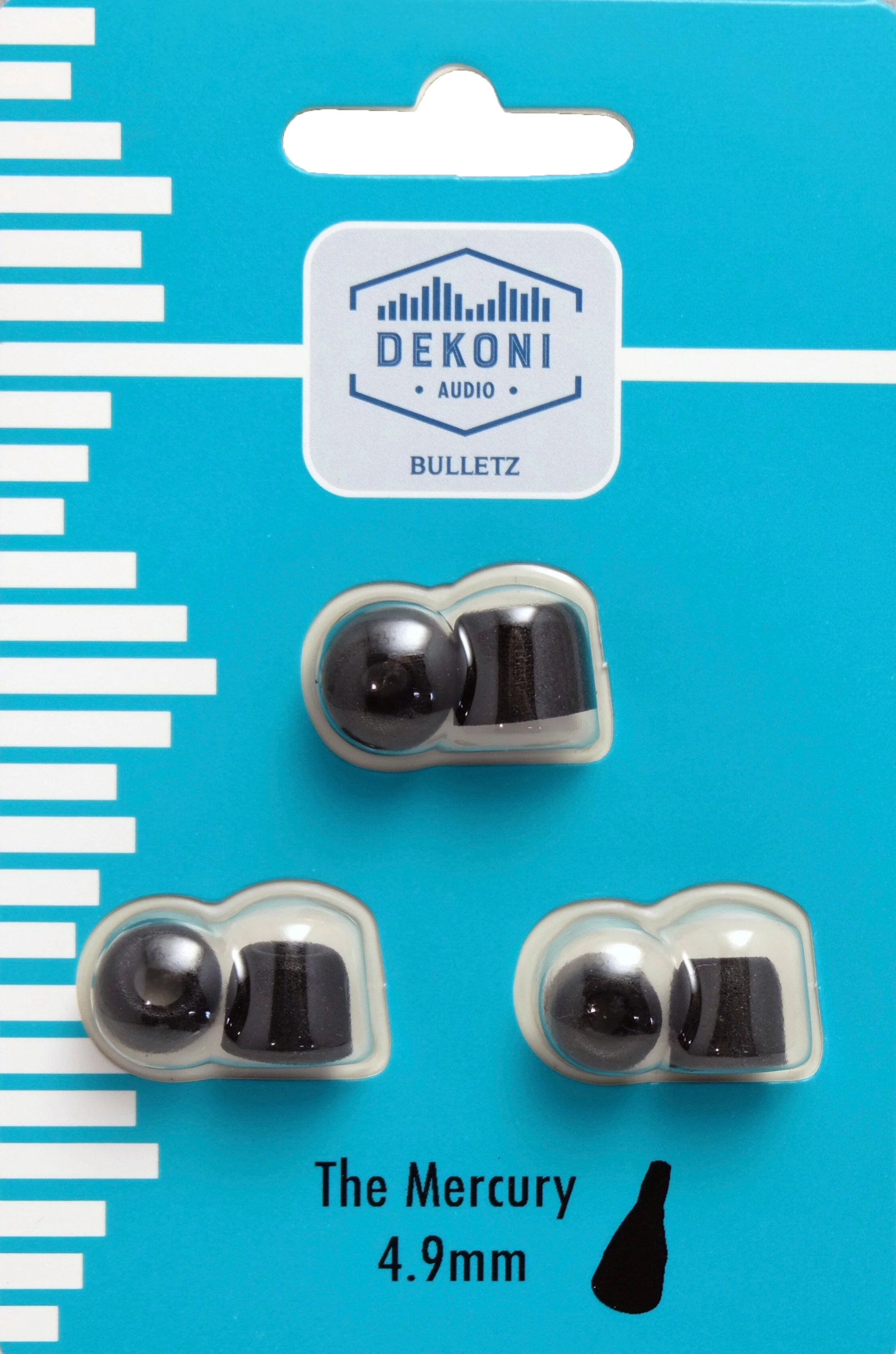 Dekoni Audio ETZ-MERCURY Premium Memory Foam Isolation Earphone Tips Mercury 4.9mm - Image 11