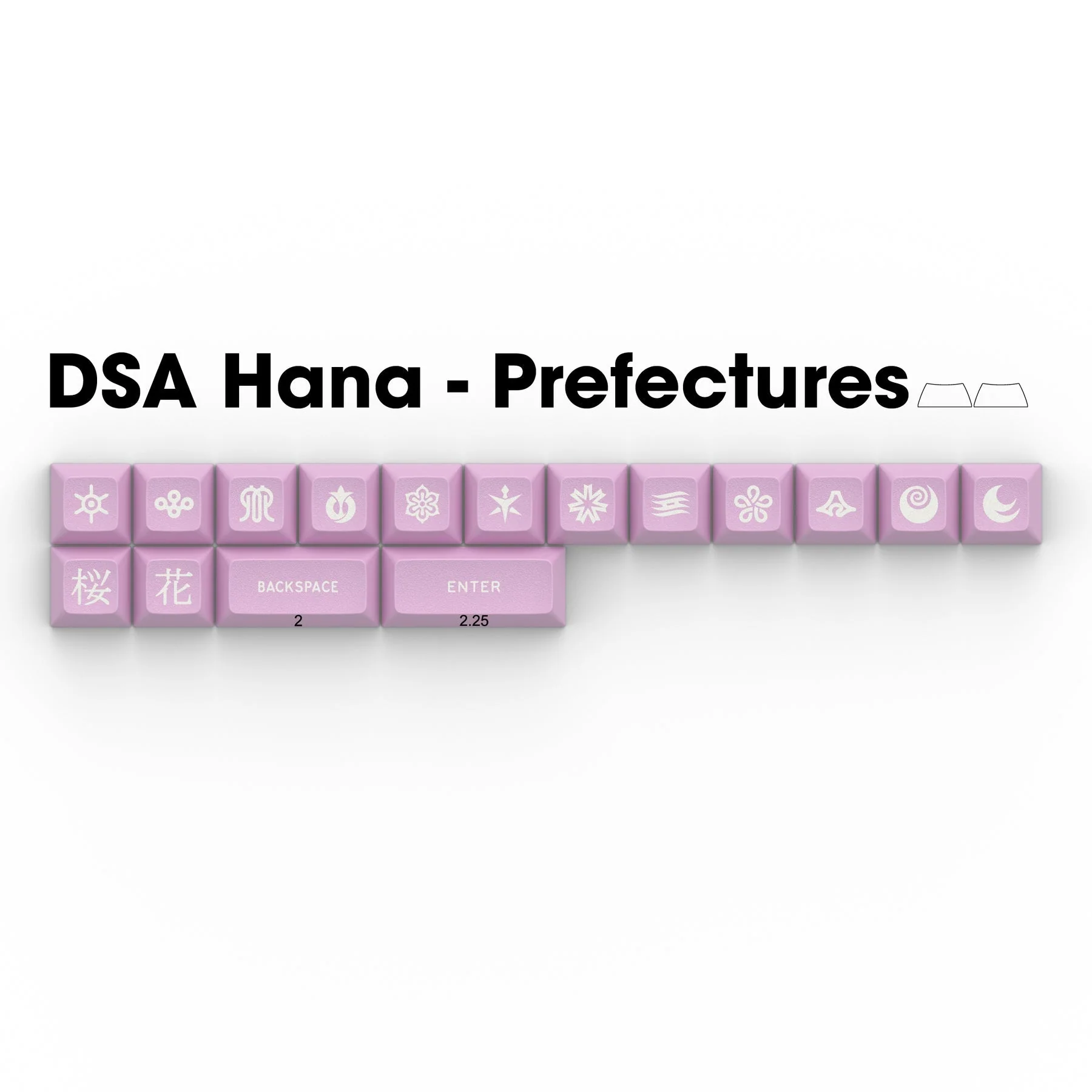 DSA Hana Keycap Set - Image 12