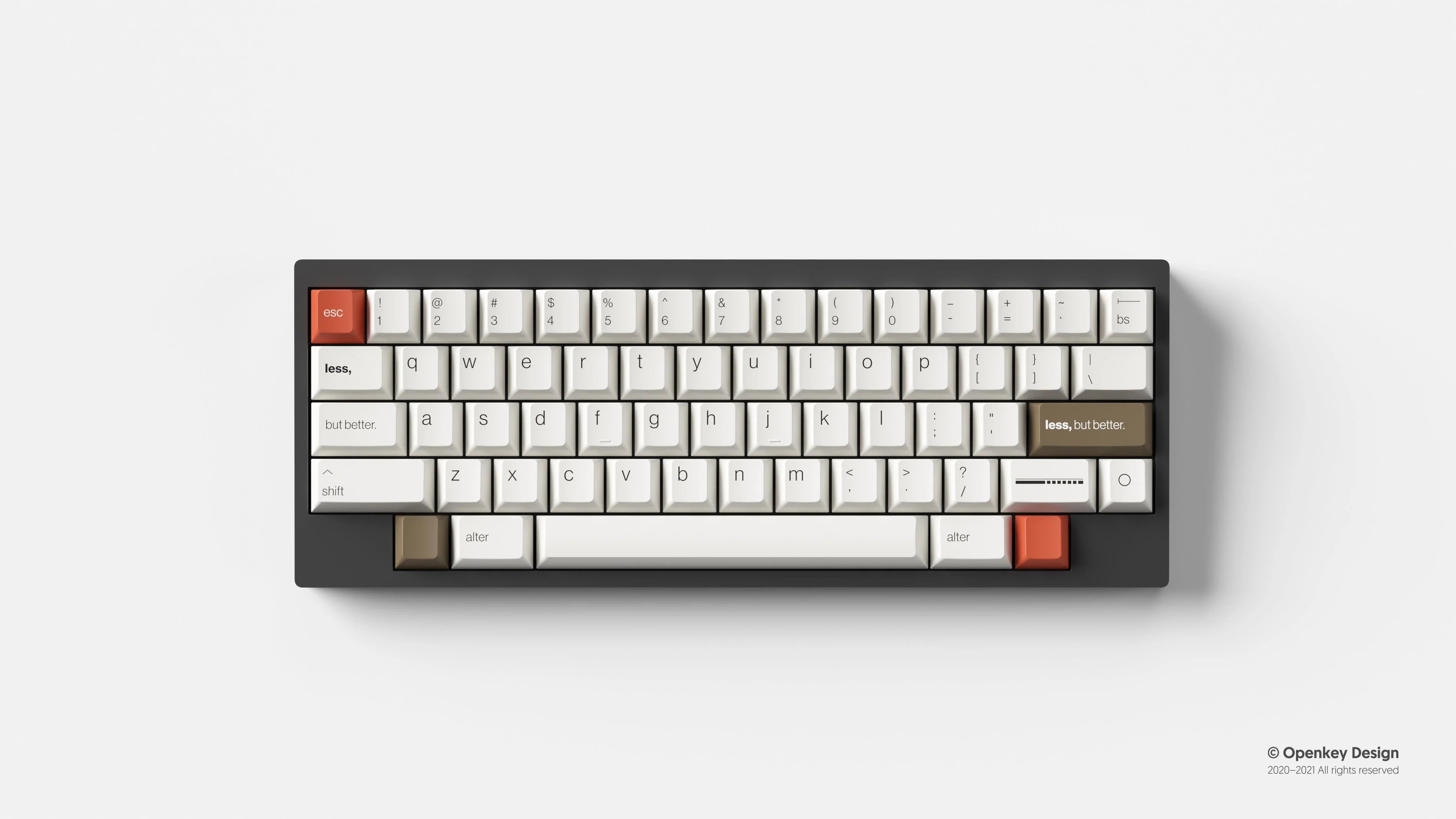 ePBT Less But Better Keycap Set