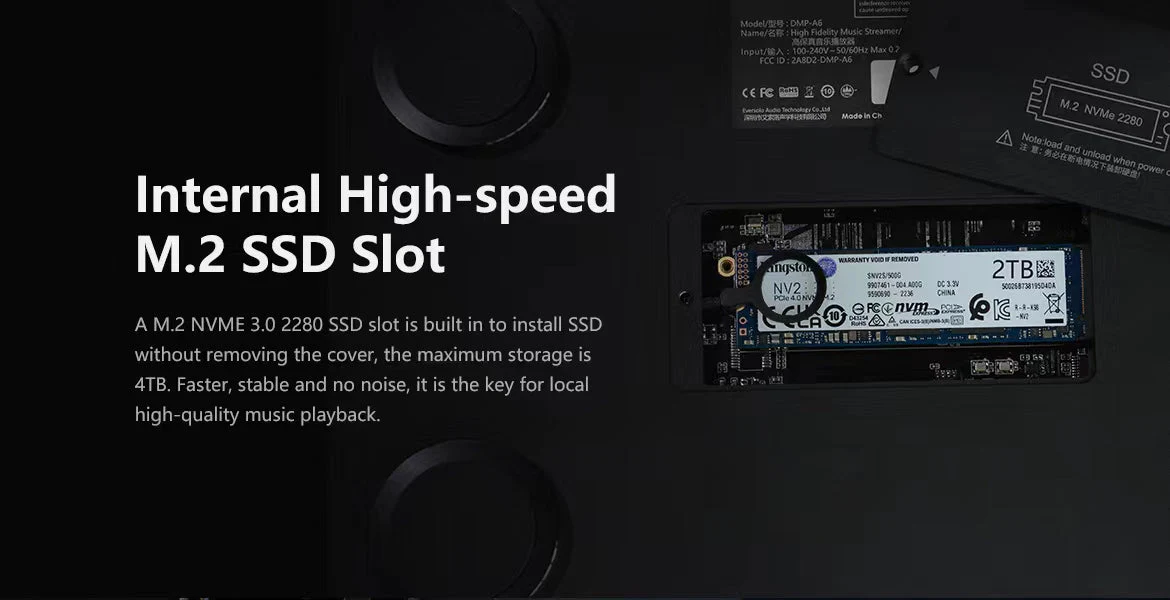 Eversolo DMP-A6 Network Streamer & DAC - Image 11