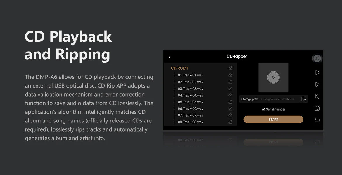 Eversolo DMP-A6 Network Streamer & DAC - Image 12