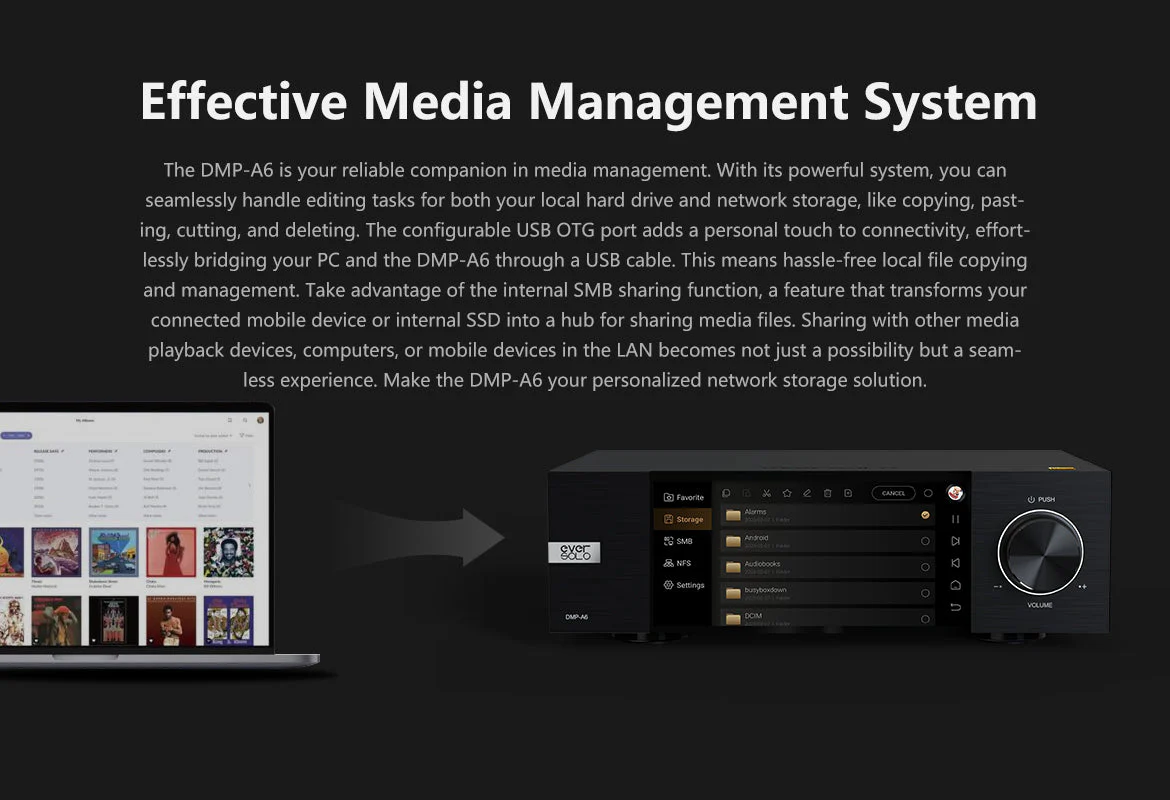 Eversolo DMP-A6 Network Streamer & DAC - Image 13