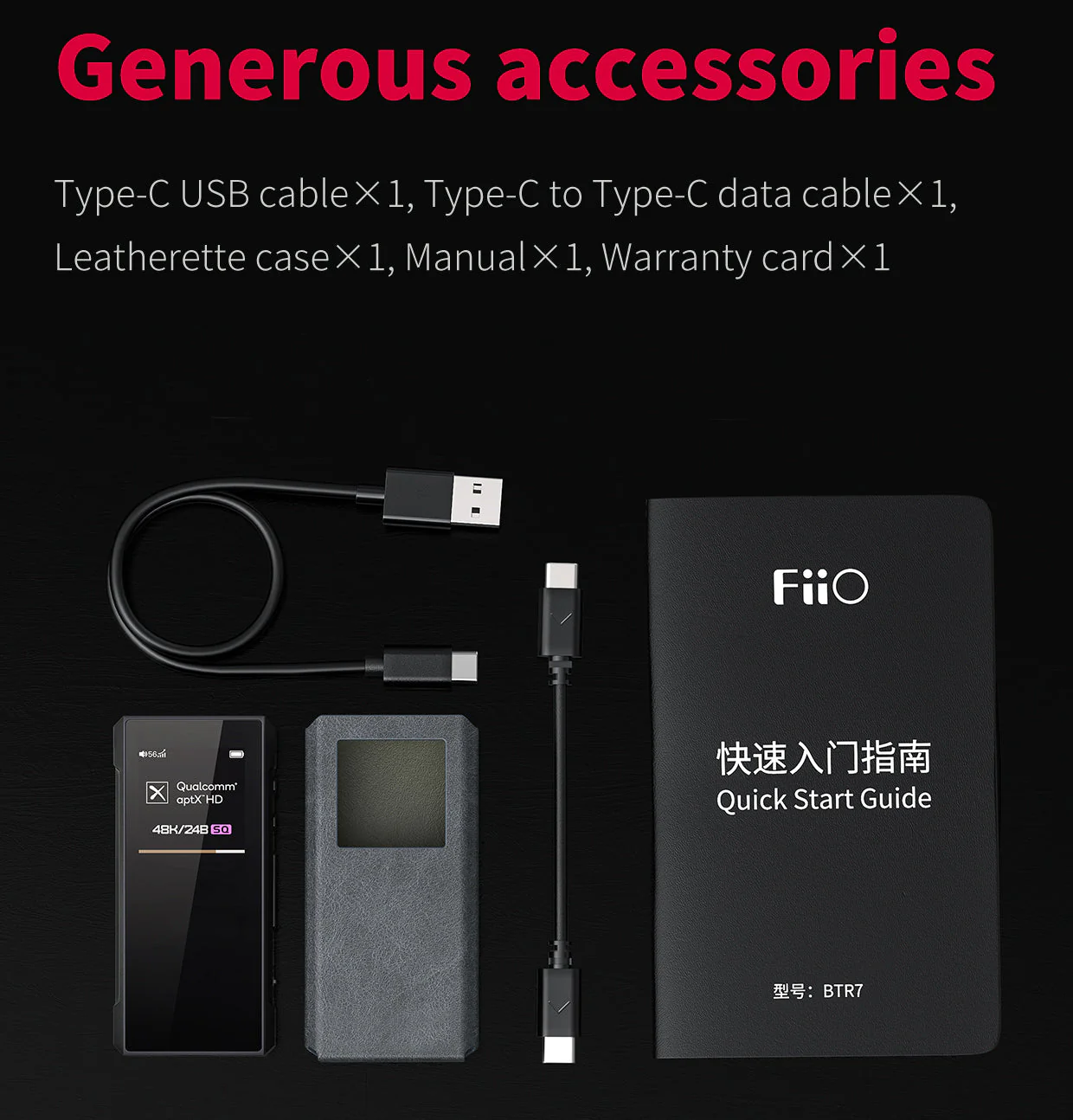FiiO BTR7 Portable Hi-Fi Bluetooth DAC/Amp - Image 19