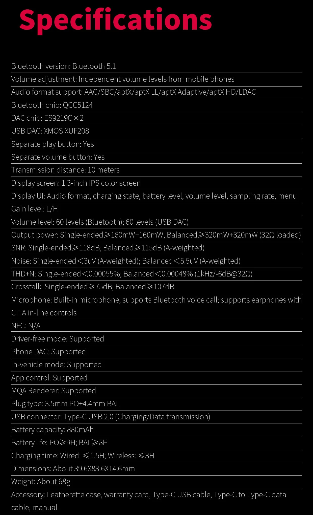 FiiO BTR7 Portable Hi-Fi Bluetooth DAC/Amp - Image 20