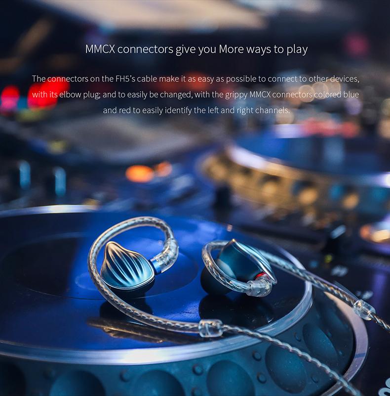 FiiO FH5 Quad Driver Hybrid In-Ear Monitors (IEMs) - Image 8