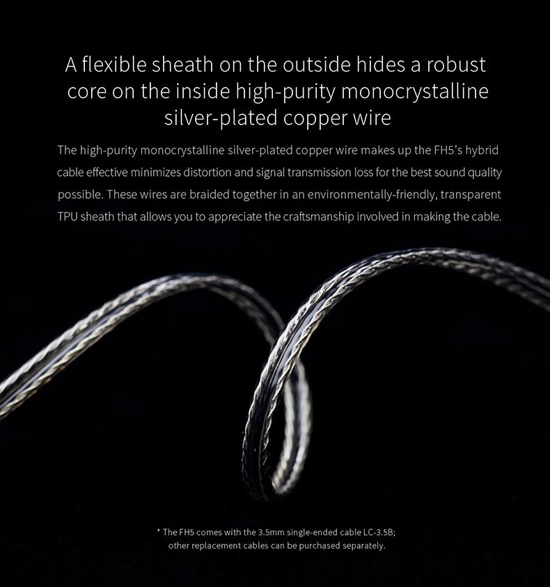 FiiO FH5 Quad Driver Hybrid In-Ear Monitors (IEMs) - Image 9