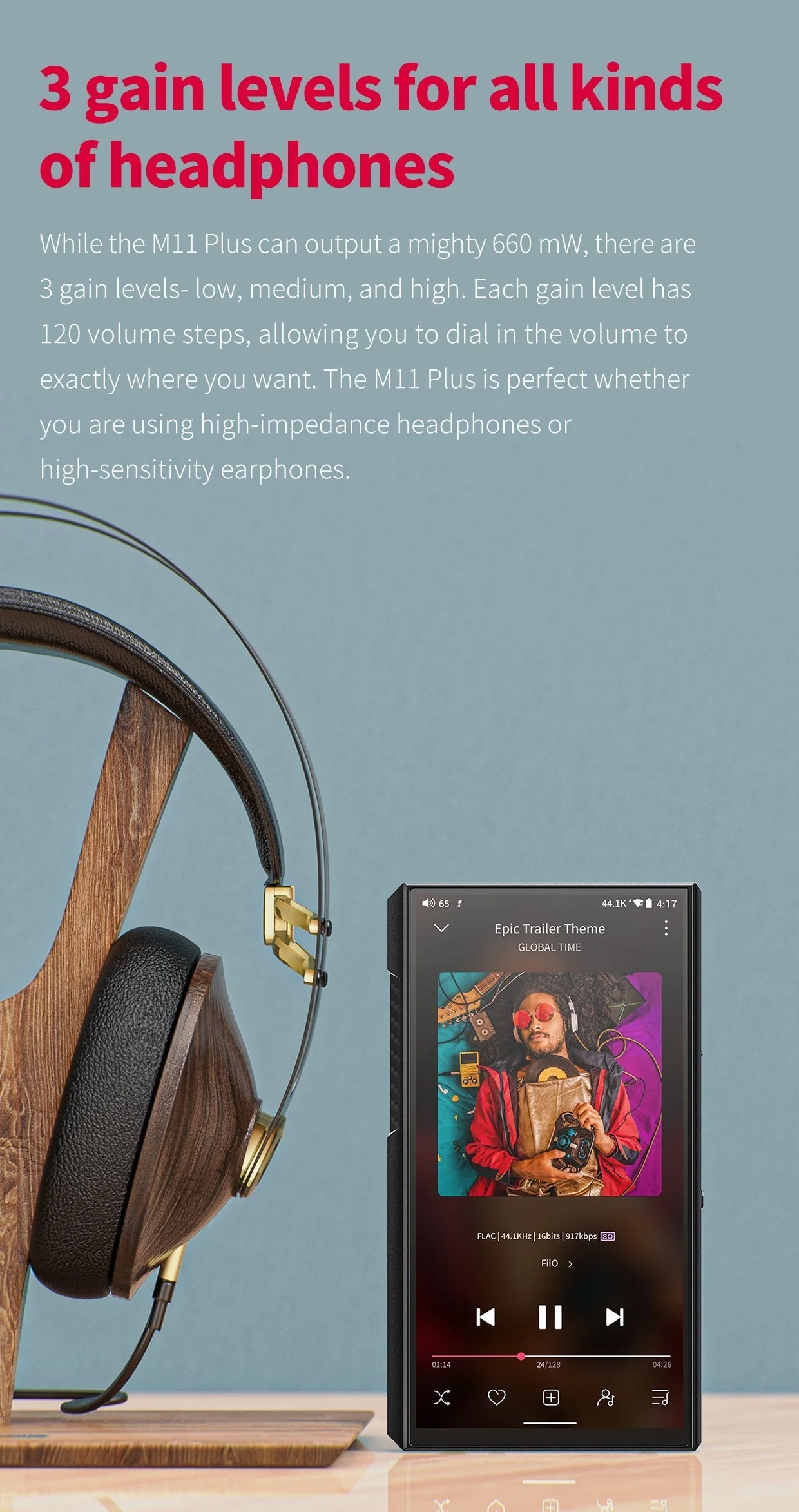 FiiO M11 Plus ESS DAP (Digital Audio Player) - Image 20