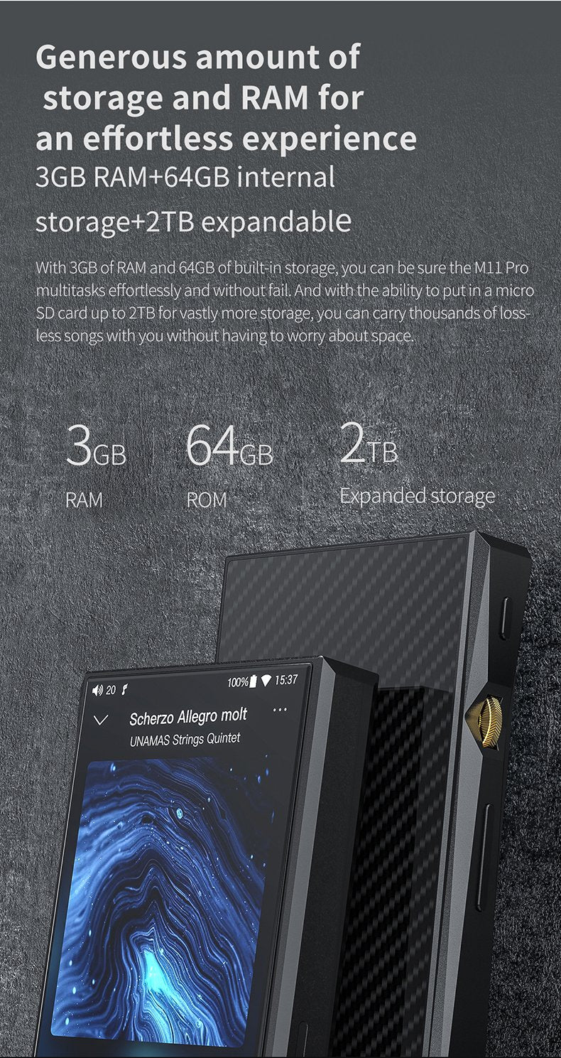 FiiO M11 Pro Lossless Portable Music Player - Image 15