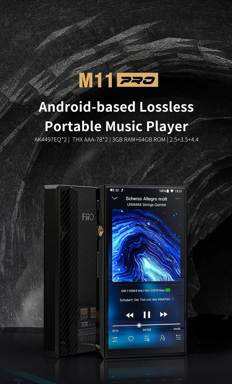 FiiO M11 Pro Lossless Portable Music Player - Image 2