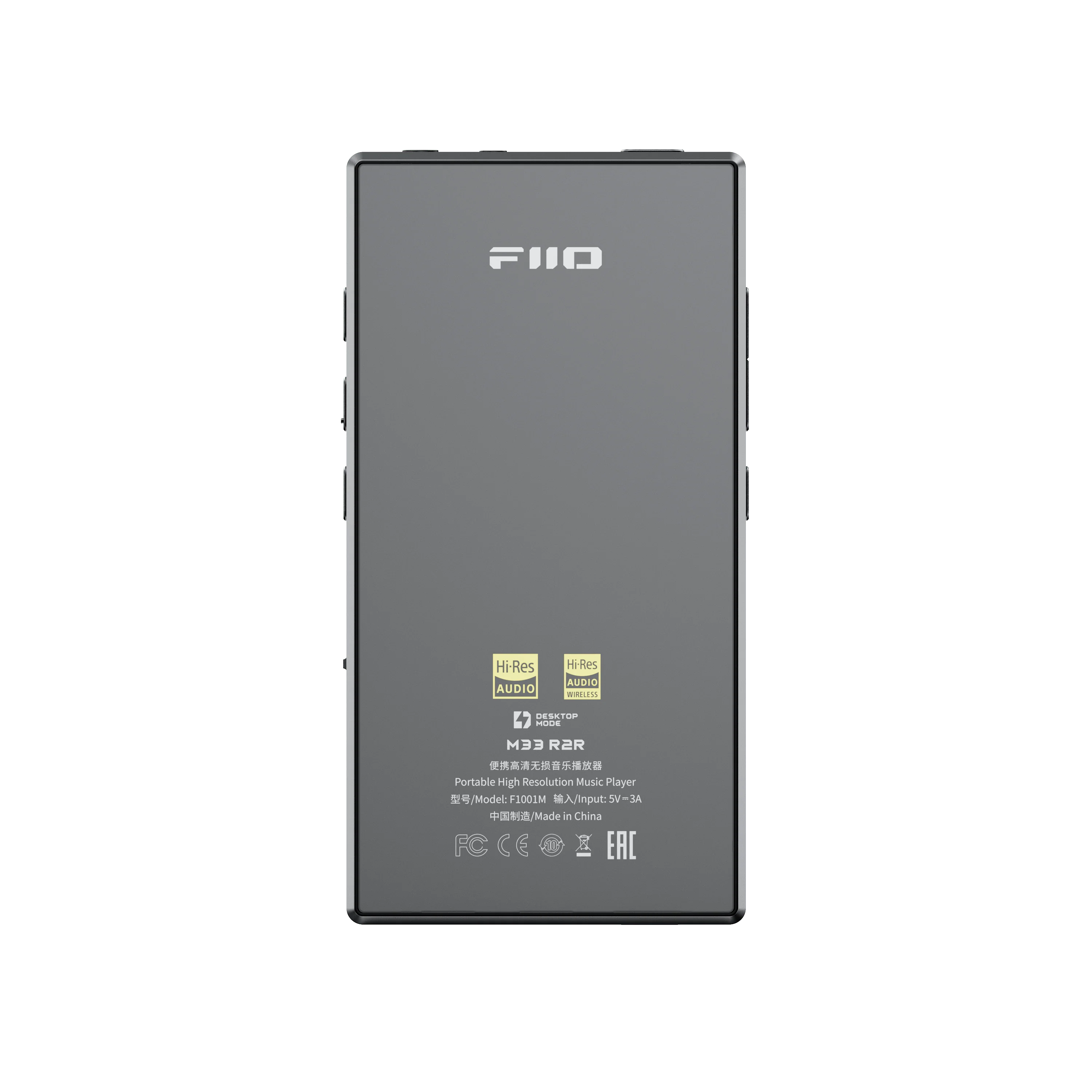 FiiO M33 R2R Hi-Fi Portable Digital Music Player - Image 5
