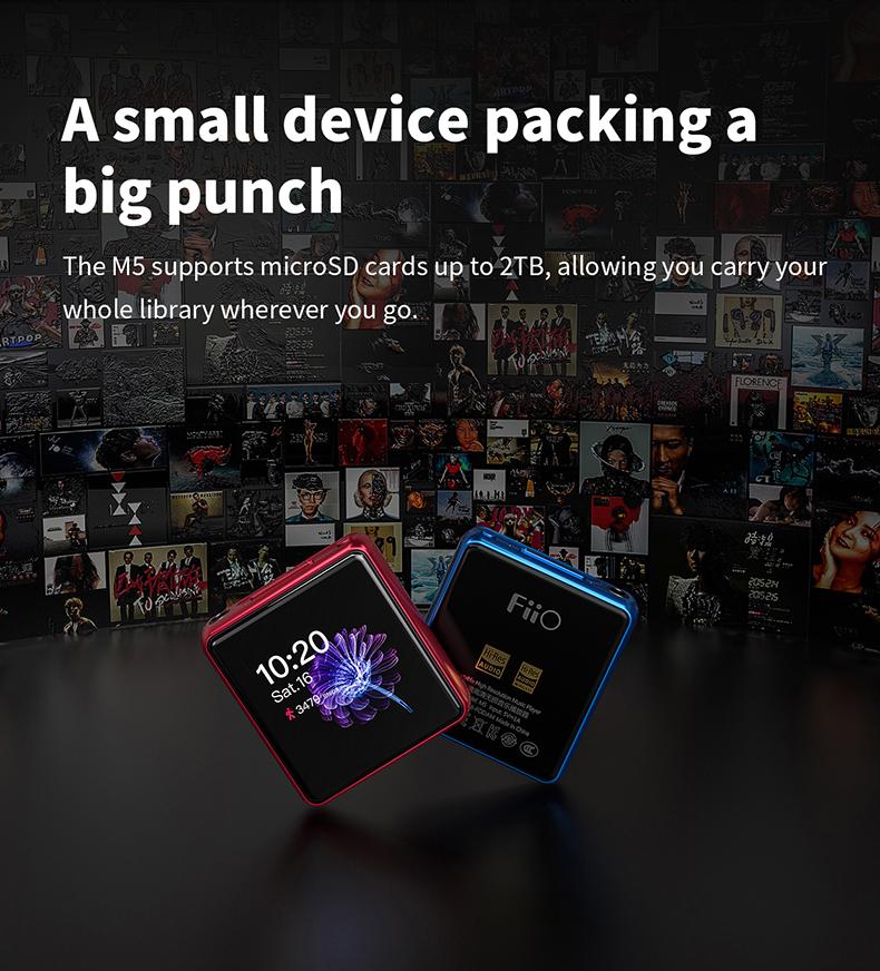 FiiO M5 Ultra-Portable High-Resolution Audio Player - Image 16