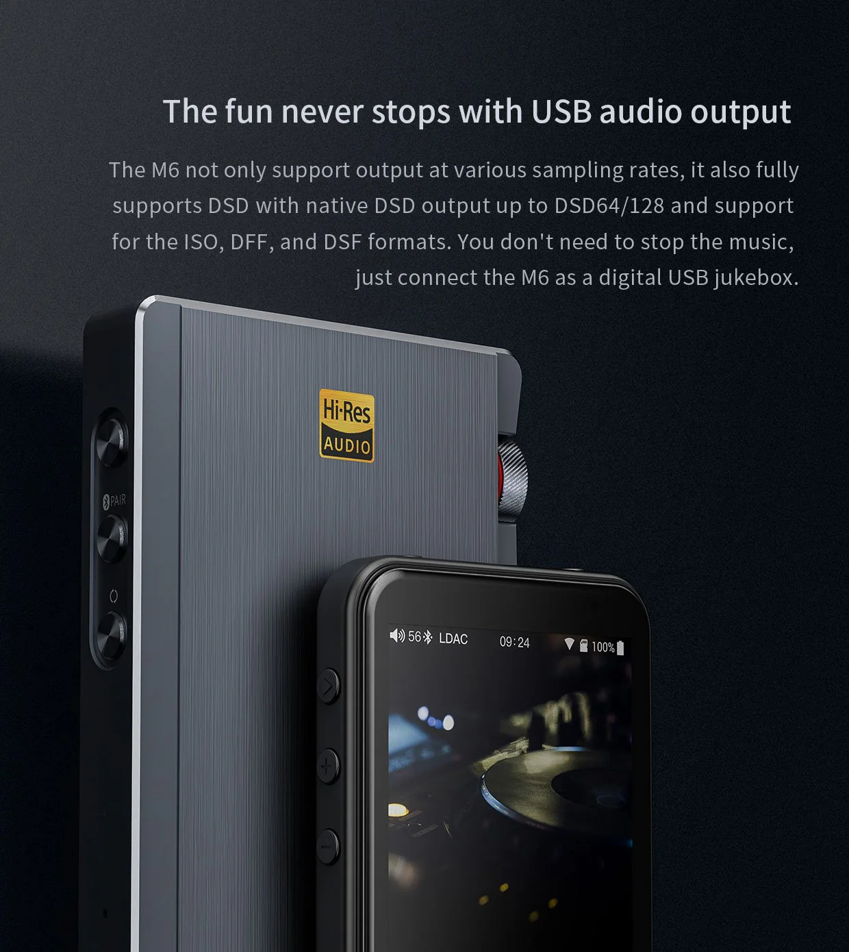 FiiO M6 Portable High-Resolution Lossless Music Player - Image 15