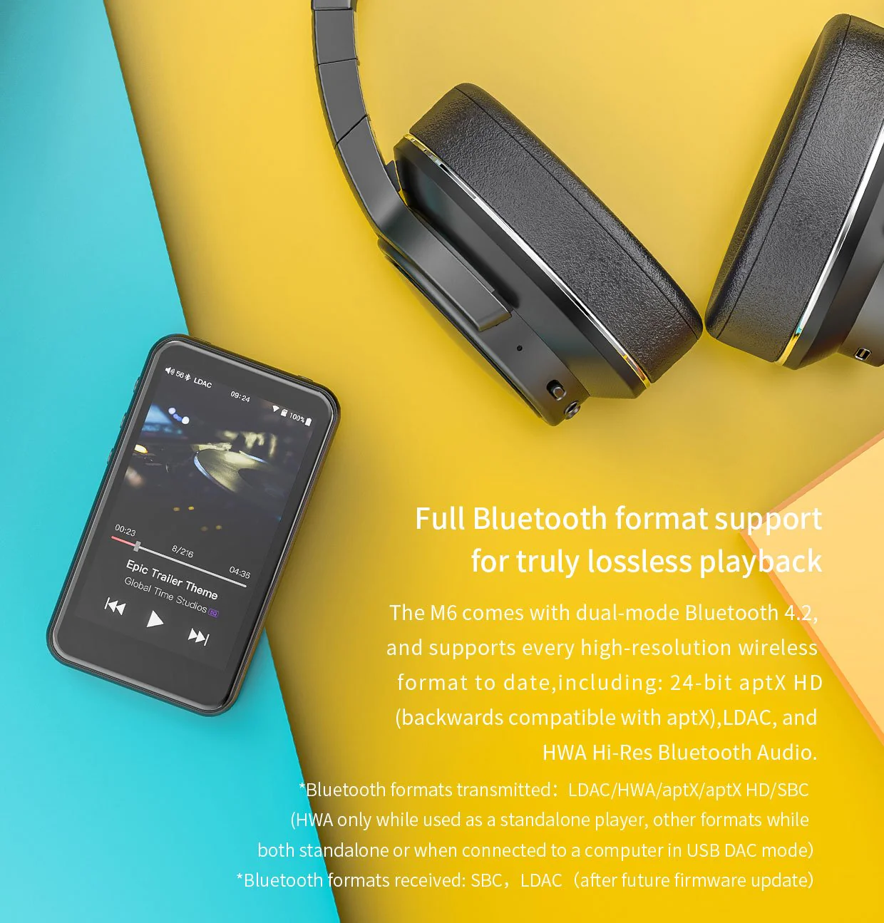 FiiO M6 Portable High-Resolution Lossless Music Player - Image 5