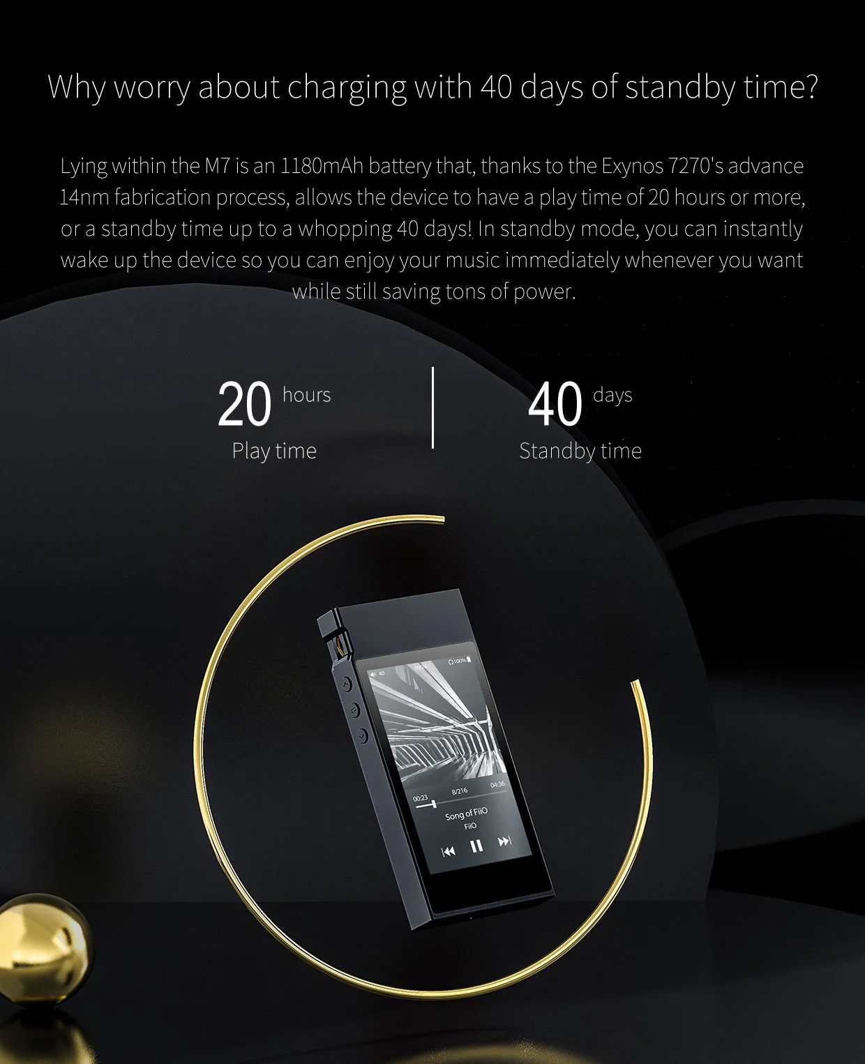 FiiO M7 High-Resolution Lossless Music Player - Image 10