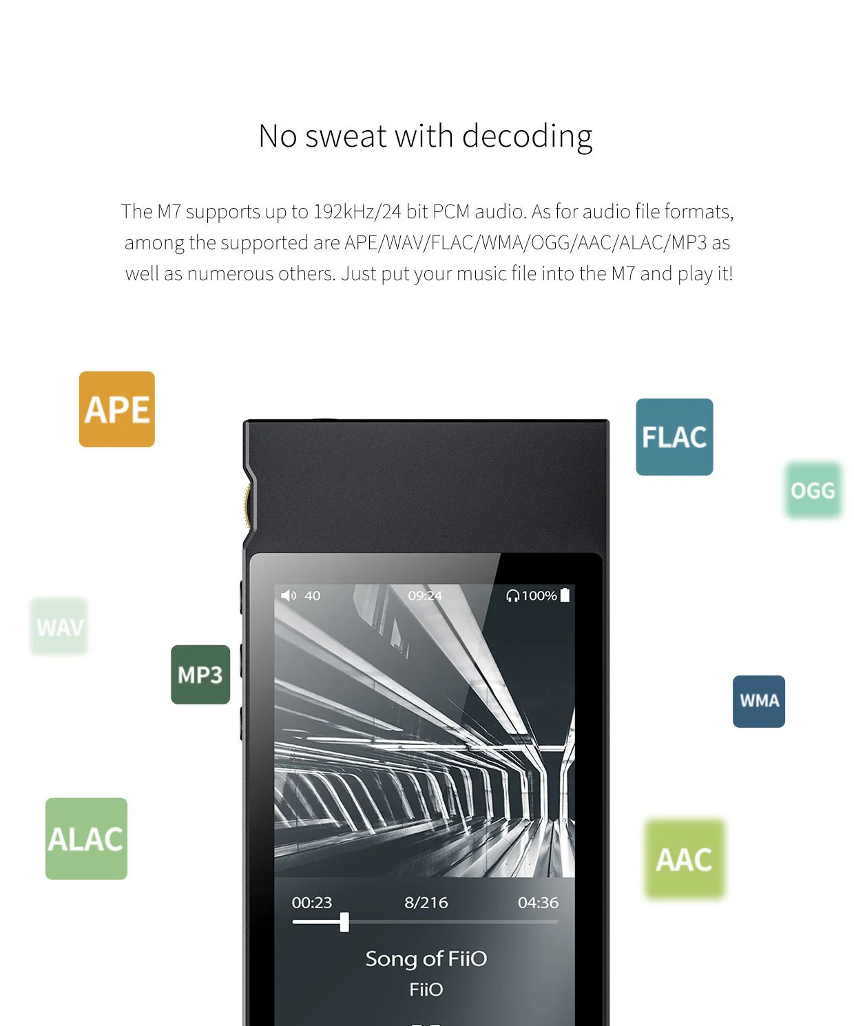 FiiO M7 High-Resolution Lossless Music Player - Image 14